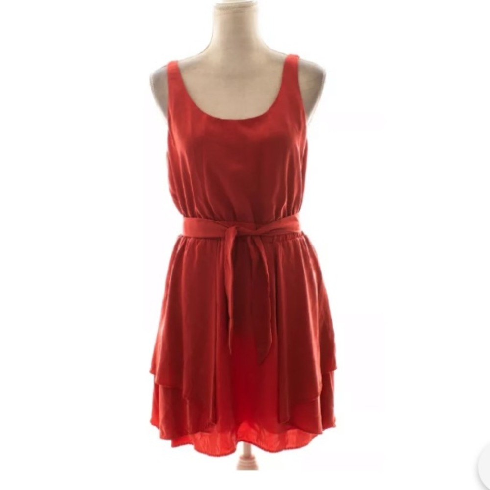 BCBGeneration Burnt Coral Dress